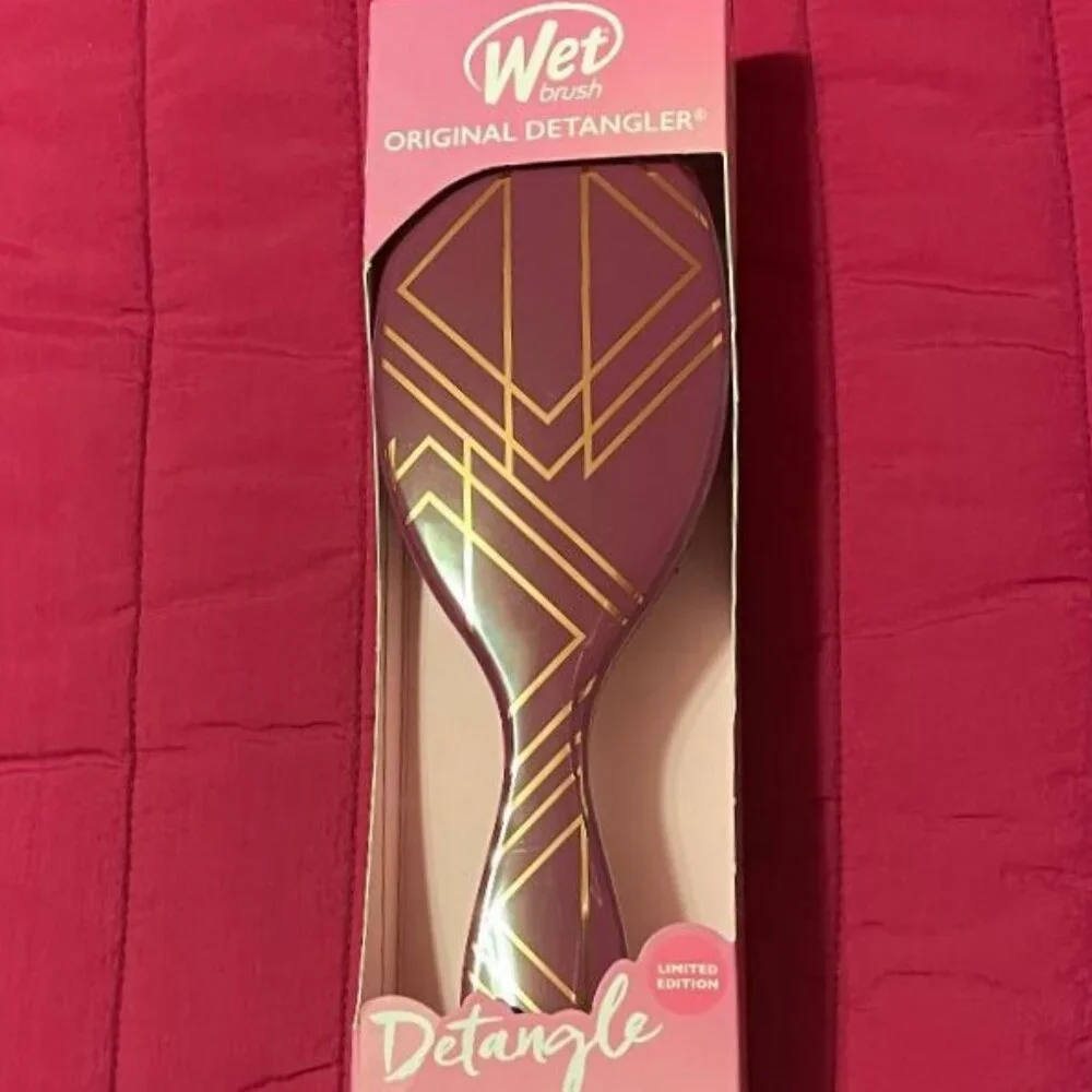 BRAND NEW ~ WET BRUSH ORIGINAL DETANGLER ~ LIMITED EDITION ~ FREE SPIRIT SANGRIA